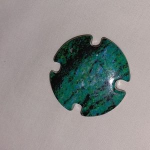 Stone Surfers Cross Great Condition. This has a hole for a Necklace.